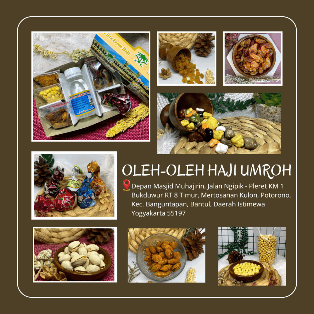 oleh oleh haji lengkap