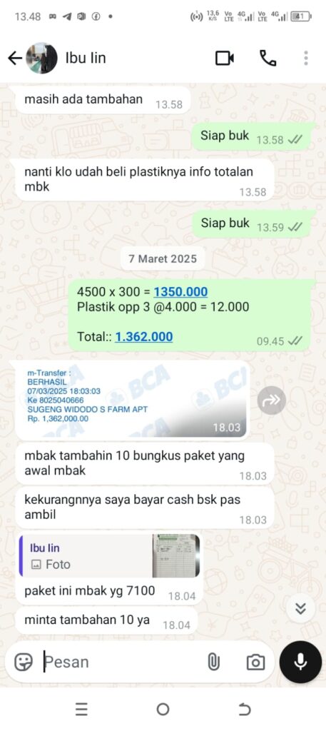testimoni paket oleh oleh haji