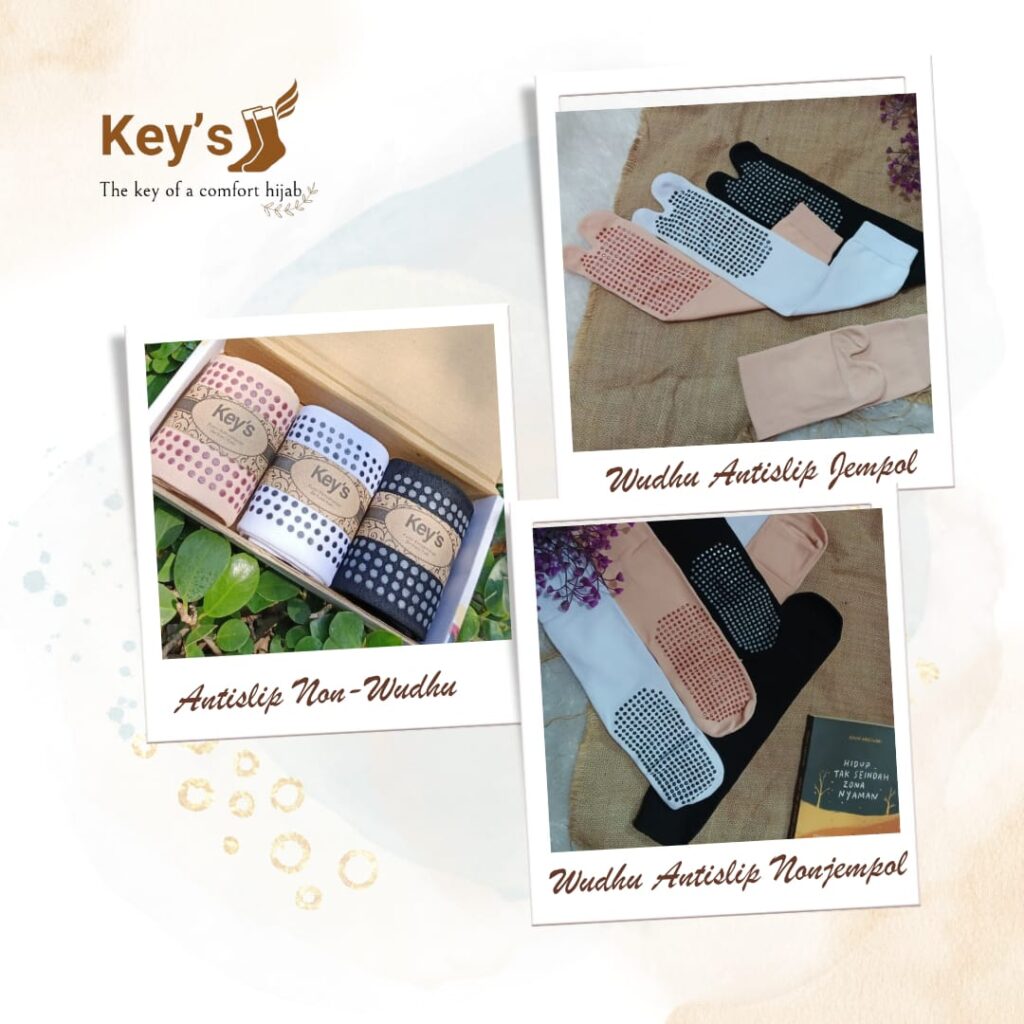 kaos kaki wudhu umroh